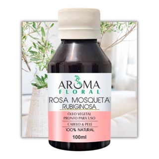 Óleo Vegetal Rosa Mosqueta 100% Puro Anti Estrias Celulites Clareador Manchas Pele 100ML em Oferta na Shopee