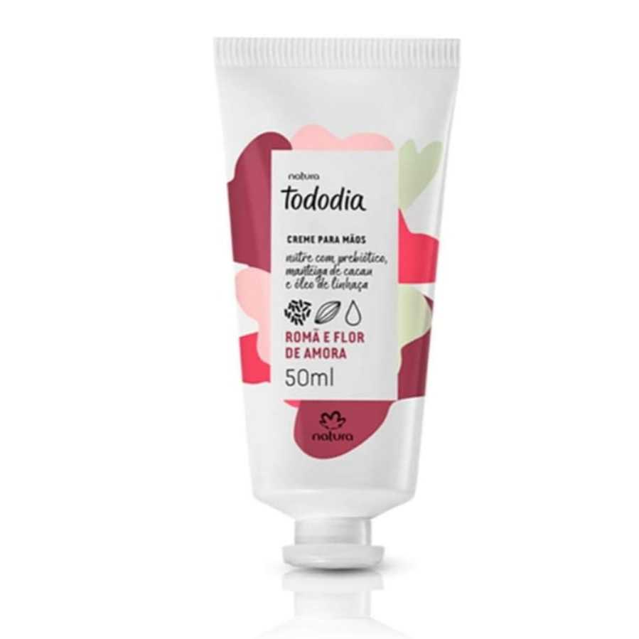 Hidratante P/ Mãos Natura Tododia Romã E Flor De Amora 50ml