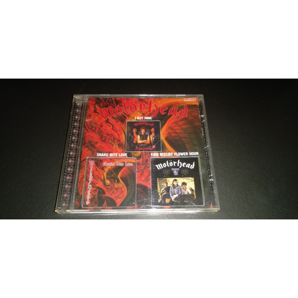 CD Rússia Motorhead Snake Bite / Love King Biscuit Flower Hour / I Got Mine