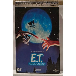 DVD - E.T O Extraterrestre, Edição Colecionador dvd Duplo Remasterizado, original usado  perfeito estado de conservação.