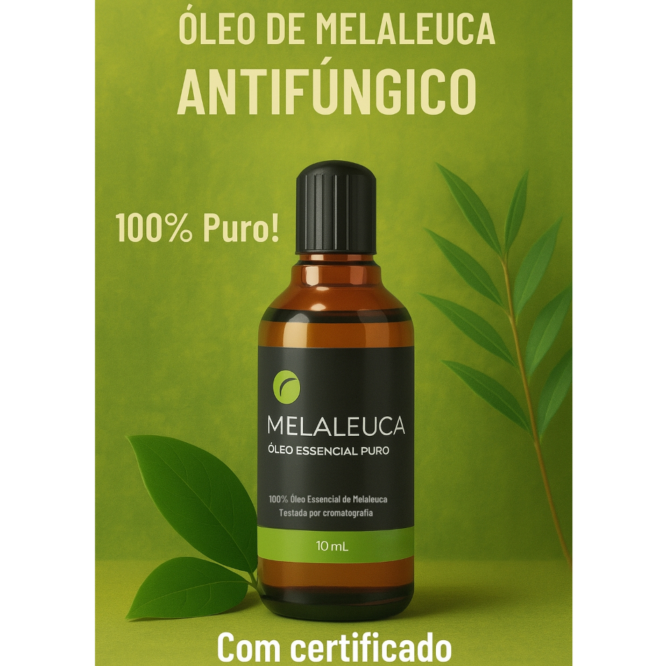 Óleo Essencial de Melaleuca Antifúngico