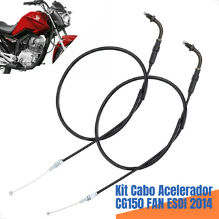 Kit Cabo Acelerador A + B Honda CG 150 Fan ESDI 2014 Esquerdo Direito Reposição Peça Original MOTO em Oferta na Shopee