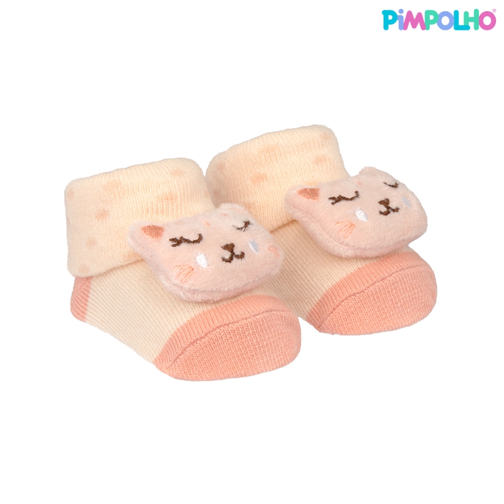 Meia Bichinhos Fofinhas Bebês Pimpolho - Baby & Kids Fashion