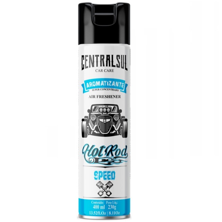 Aromatizante Automotivo Centralsul Hot Rod Spray Speed 400ml