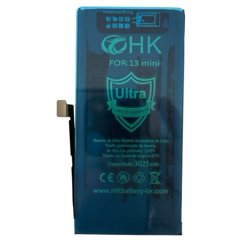 Bateria iphon 13 mini Alta Capacidade + Maior Duração!
