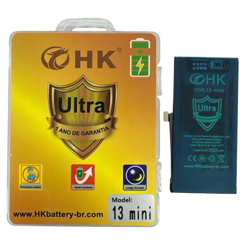 Bateria iPhone 13 mini Alta Capacidade + Maior Duração! em Oferta na Shopee