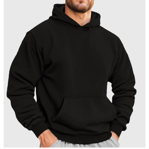 Blusa de Frio Moletom Flanelado unissex liso Confortável Super Elegante Estilo Casaco Jaqueta