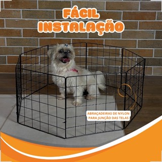 Cercado Para Cachorro Grade 30x30 Animais Segurança Casa Prático Promoção em Oferta na Shopee
