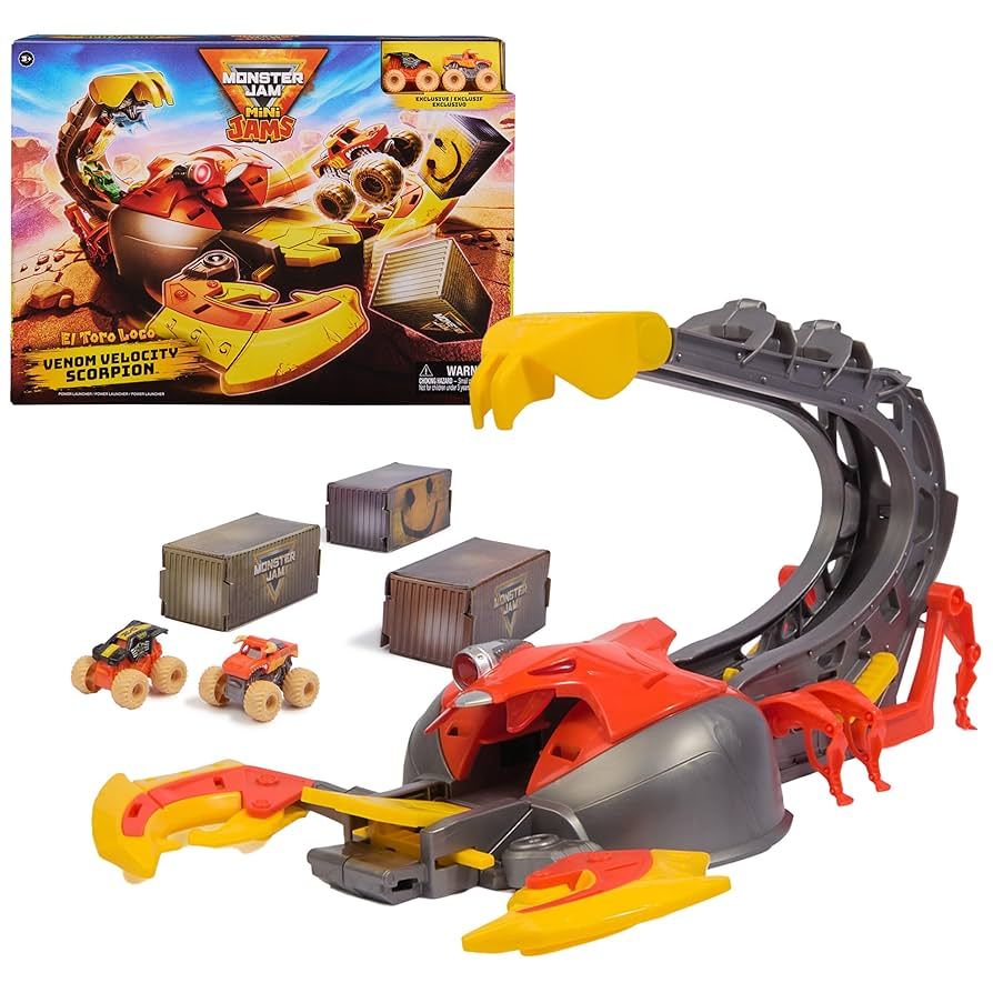 Monster Jam Mini El Toro Loco Venom Velocity Scorpion Amazon