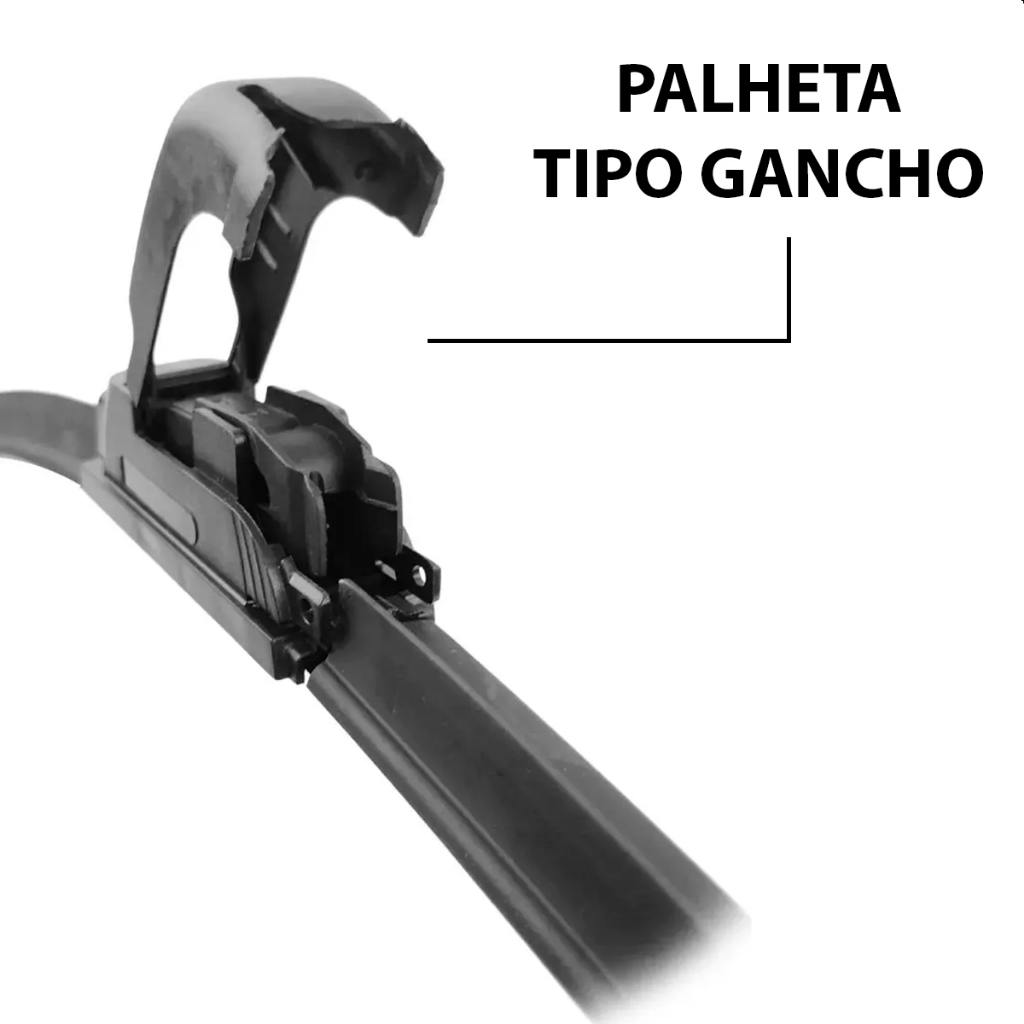 Par Palheta Parabrisa 16 polegadas Tiger Auto Eficiente Durável Barato