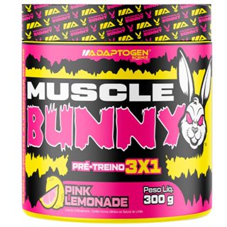 Pré Treino Muscle Bunny  3×1 300G - Adaptogen em Oferta na Shopee