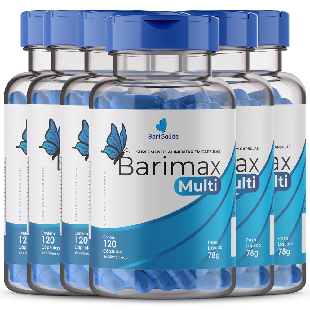 Barimax Multi - Multivitamínico Para Bariátricos - Kit C/ 6