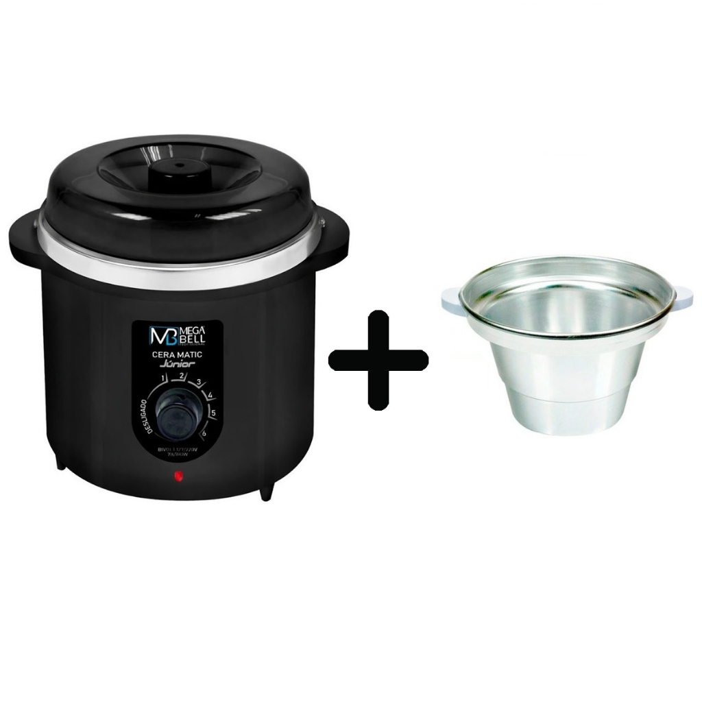 Termocera Panela Aquecedor De Cera 400g Bivolt Mega Bell