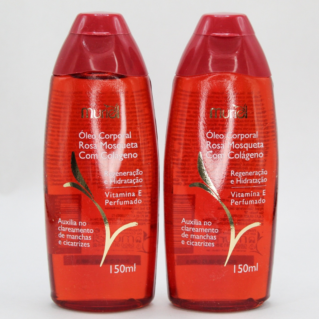 KIT 2 Óleos Rosa Mosqueta 150ml Muriel
