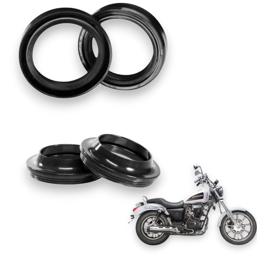 Retentor Bengala + Guarda Pó Dafra Horizon150 16/22