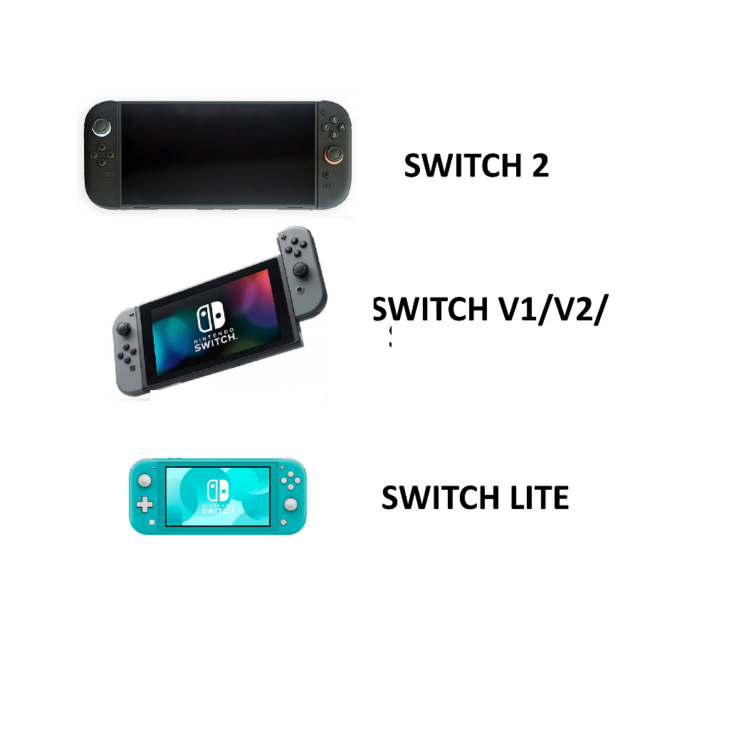 Nintendo Switch 1 E 2 Película de Vidro e Hidrogel premium Nintendo switch 2 ou lite