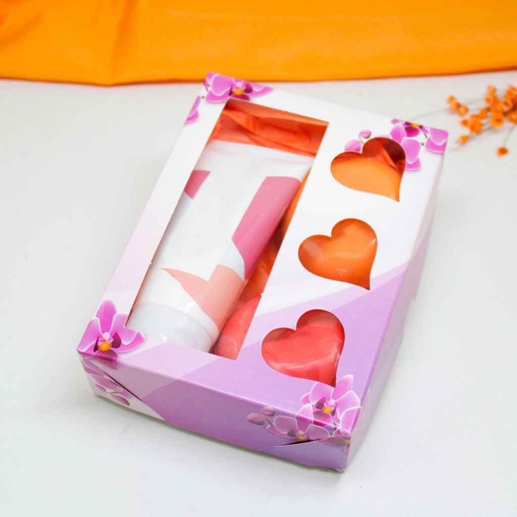 10 caixas para presente, lembrancinhas, 12 doces visor trio de coracoes orquidias roxa 16x12x4 em Oferta na Shopee