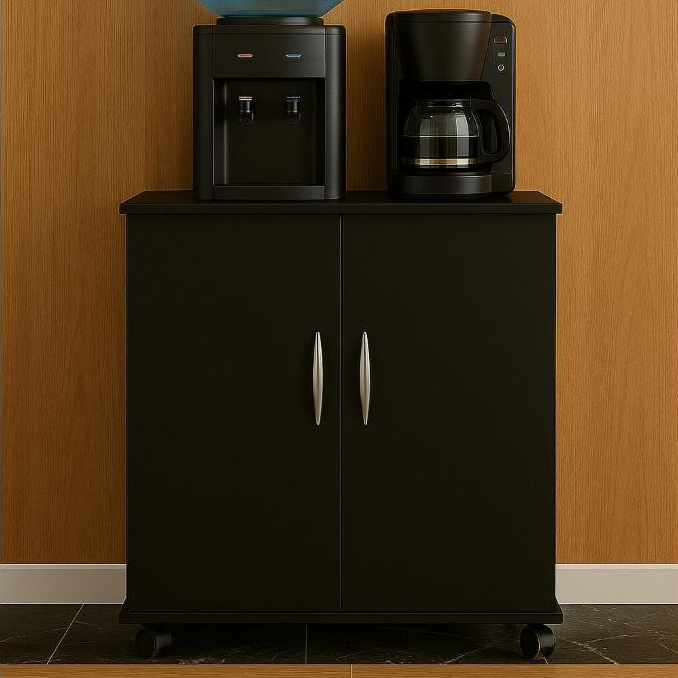 Armário Multiuso Sapateira Para Escritório Cozinha e Lavanderia 2 Portas ClickForte