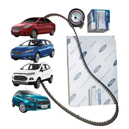 Kit Correia Dentada + Tensor New Ka Fiesta Focus Ecosport Sigma 1.5 1.6