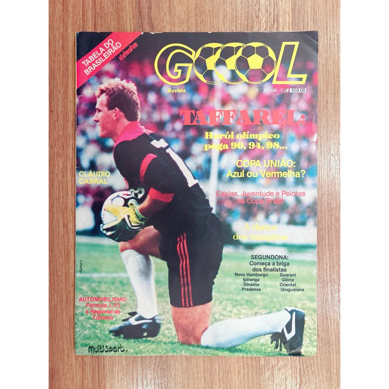 Revista Gol Histórica, Goleiro Taffarel do Internacional 🇧🇷🇧🇷