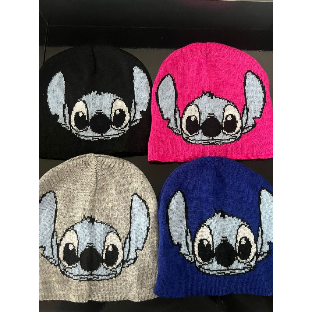 Toucas Infantil Lilo & Stitch Personagem Frio Menina Menino Inverno Quentinha Tendência Touquinha Toca Tocas