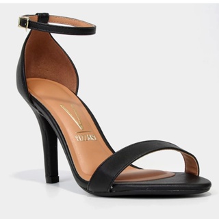 Sandália Vizzano Básica Salto Alto Feminina em Oferta na Shopee