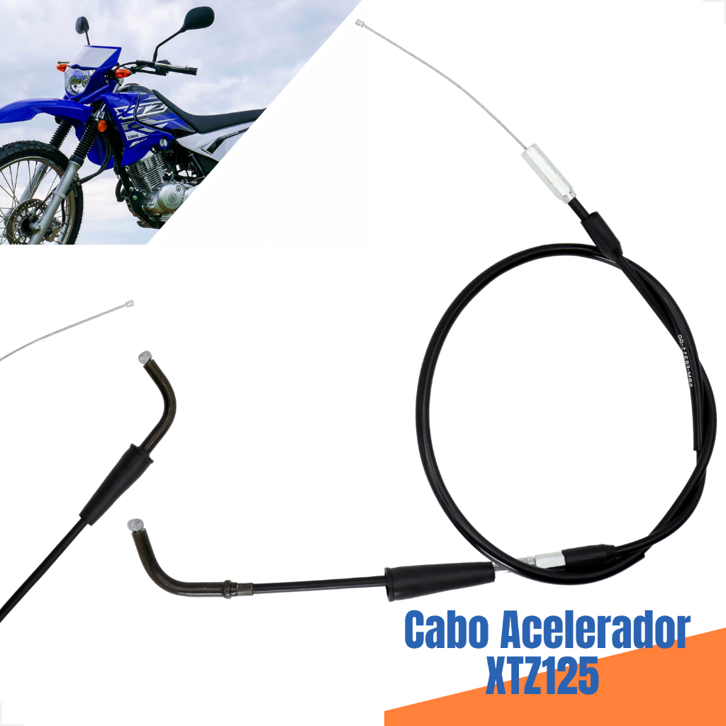 Cabo De Acelerador Moto Yamaha Modelo XTZ 125 Ano 2003 Até 2008 YHL