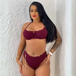 Biquíni Hot Pant - Cintura alta, meia taça, TAMANHO ÚNICO, forrado, variações de cores