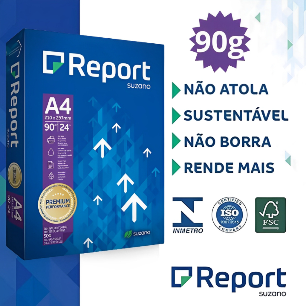 A4 Report 90g: Guia Completo e Onde Comprar | BuscaProdutos