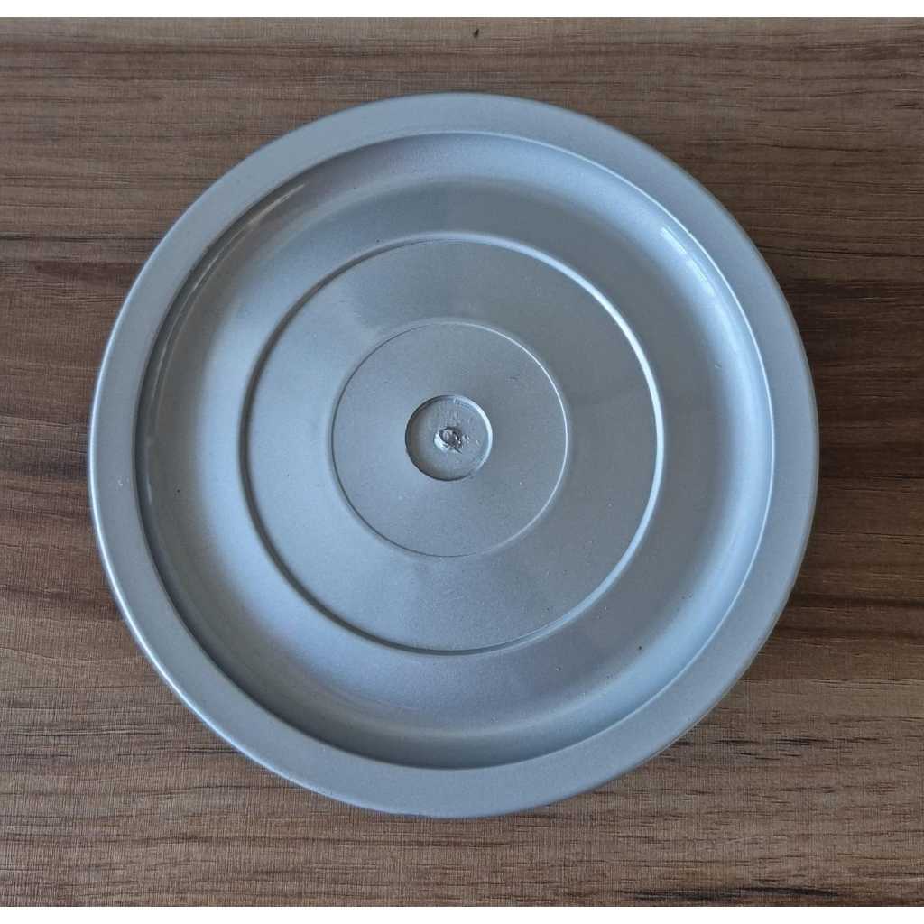 Calota centro de roda vw golf 99 prata binno t-64 4 garras (110277)