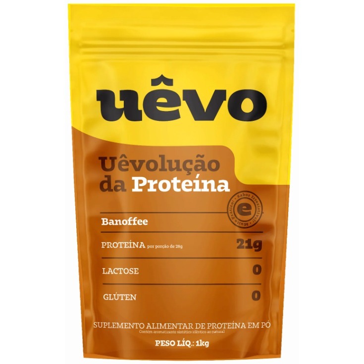 Detalhes do Albumina Uêvo Pura (80% Proteína) - 1000g - Naturovos