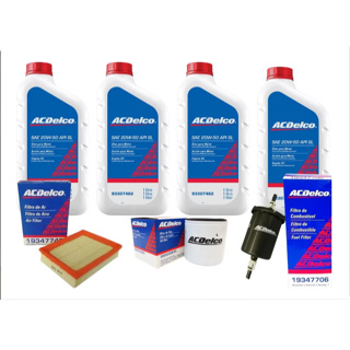 Kit Troca De Oleo E Filtro Celta Acdelco/gm em Oferta na Shopee