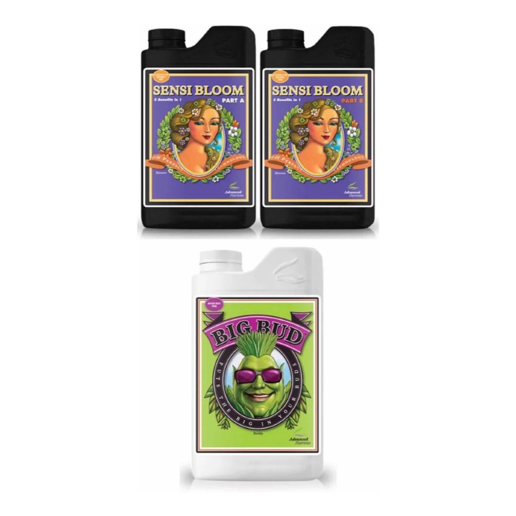 Sensi Bloom A+b + Big Bud Advanced Nutrients
