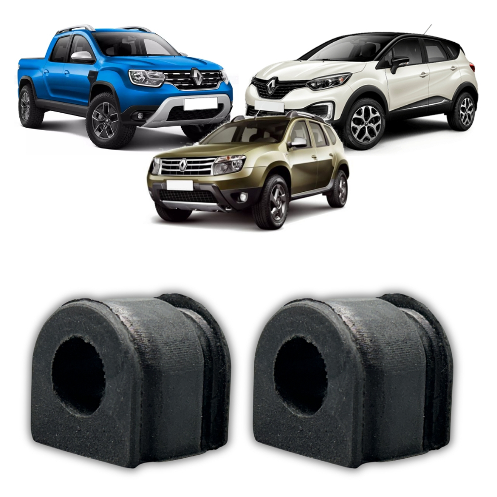 Par Bucha Barra Estabilizadora Dianteira Renault Captur Oroch Duster