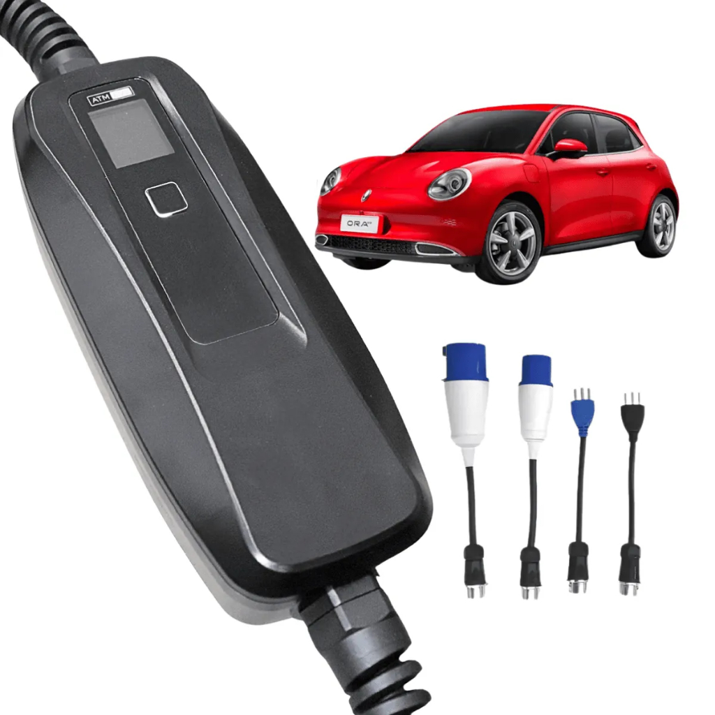 Carregador Portátil para Carro Elétrico GWM ORA 03 Skin 7.2 kW T2 ATM Ultraflex