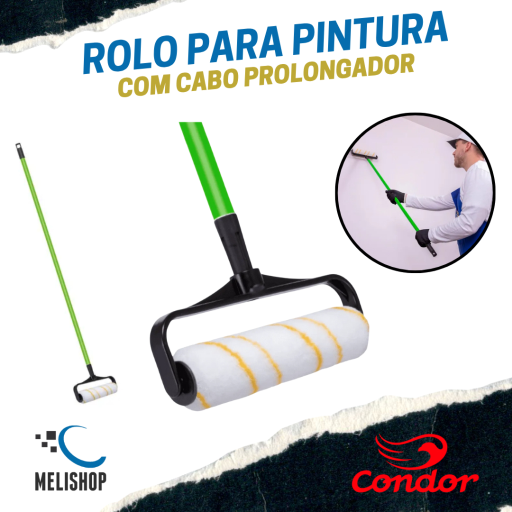 Rolo de Pintura com Extensor: Onde Comprar | BuscaProdutos