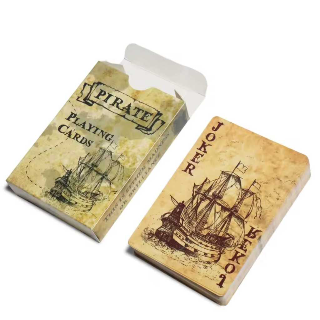 BARALHO REI PIRATA, JOGO DE POKER, DECK DE BARALHO PARA CARTEADOS, DIVERSÃO PARA A GALERA.