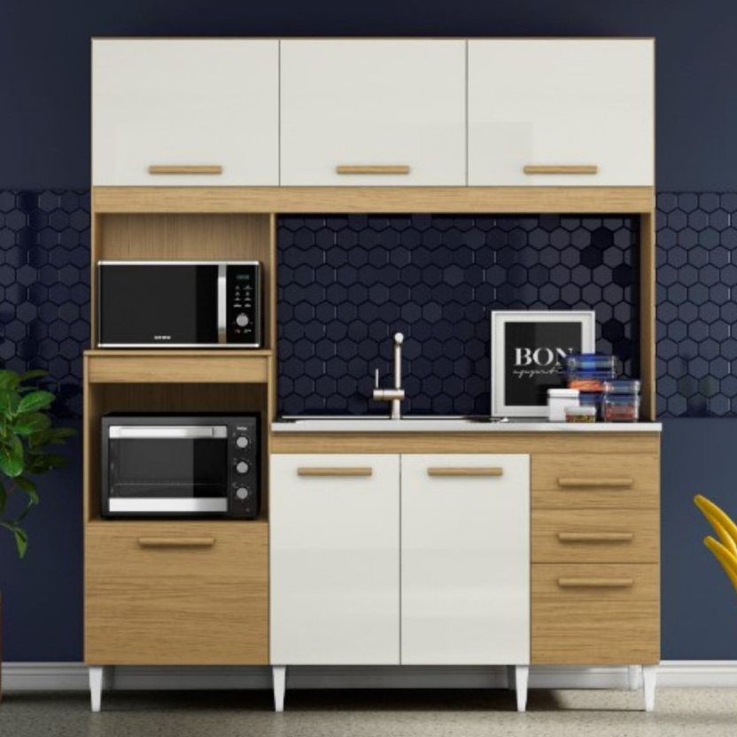 Cozinha Aramóveis Camila - 7 Portas e 2 Gavetas em Oferta na Shopee