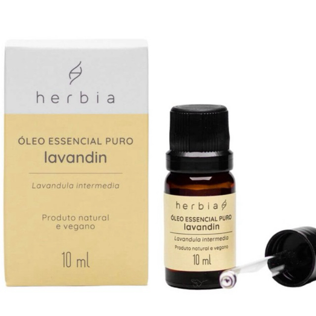 Óleo Essencial Lavandin Herbia 10 ml em Oferta na Shopee