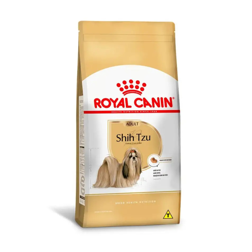 Ração Royal Canin Shih Tzu Adulto 7,5kg – Raças Específicas