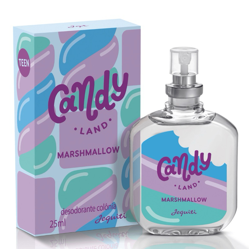 Candy Land Marshmellow Desodorante Colônia Jequiti, 25 ml - JEQUITI