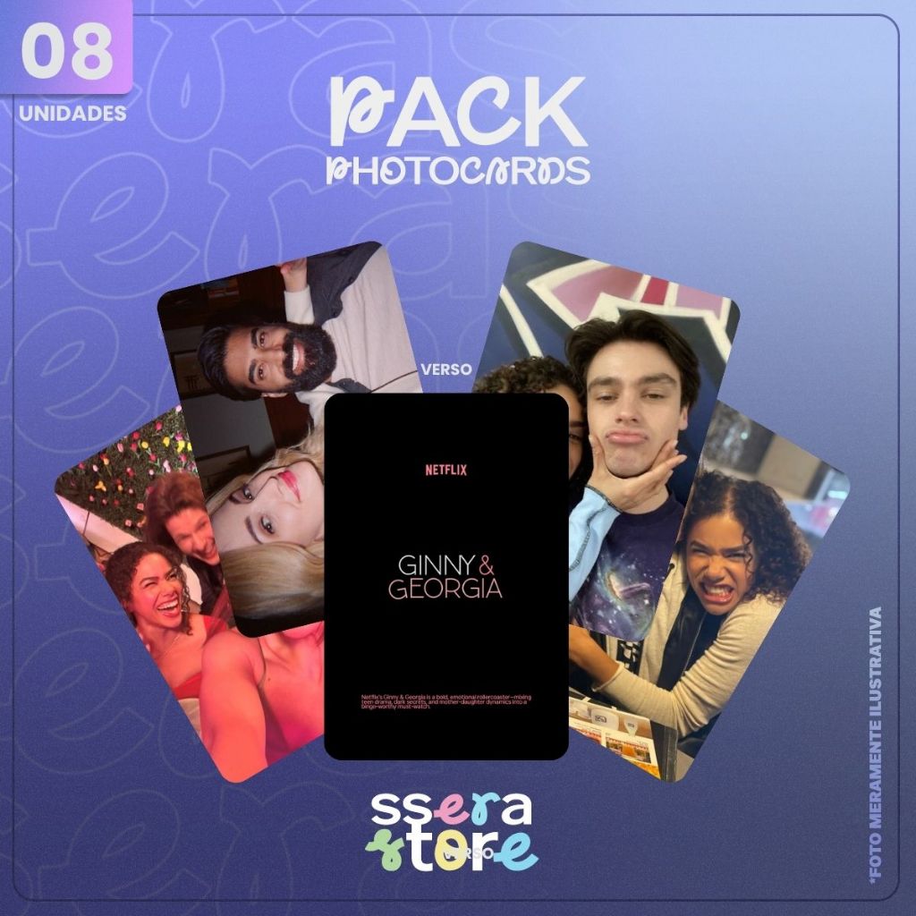 Ginny & Georgia Max Abby Marcus Photocards Fanmade