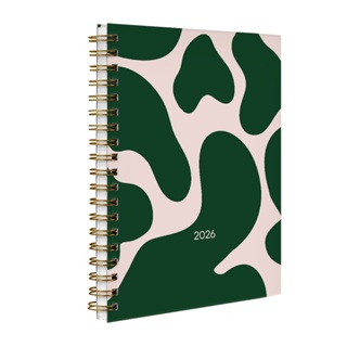 Agenda Planner Semanal 2026 Urban Flow Fluído Cores em Oferta na Shopee