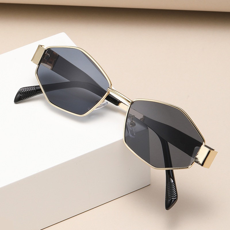 Óculos Femininos De Metal Com Corte De Diamante–De Luxo Petite Frame UV400 Para Viagens E Uso Diário