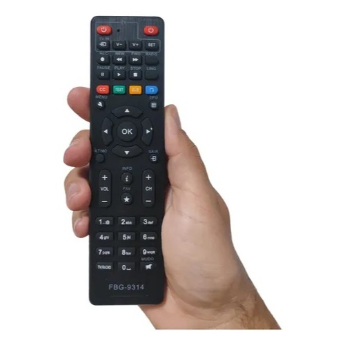 Controle Remoto Parabolica Digital Vivensis VX10 LE-7343 FBG-9314 em Oferta na Shopee