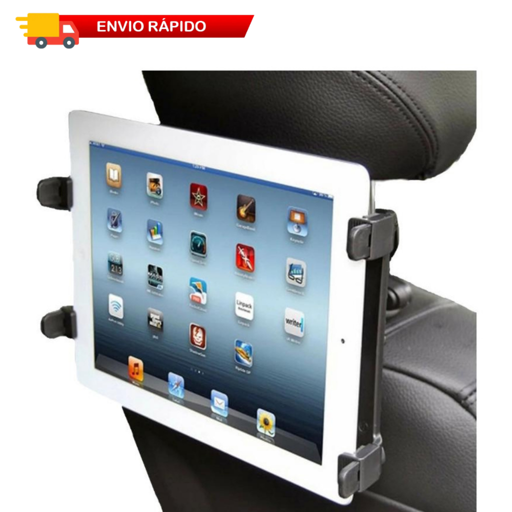 Adaptador Veicular Tablet Encosto Banco Suporte Traseiro Carro Crianca Tablet Celular Tela 7 A 11 em Oferta na Shopee