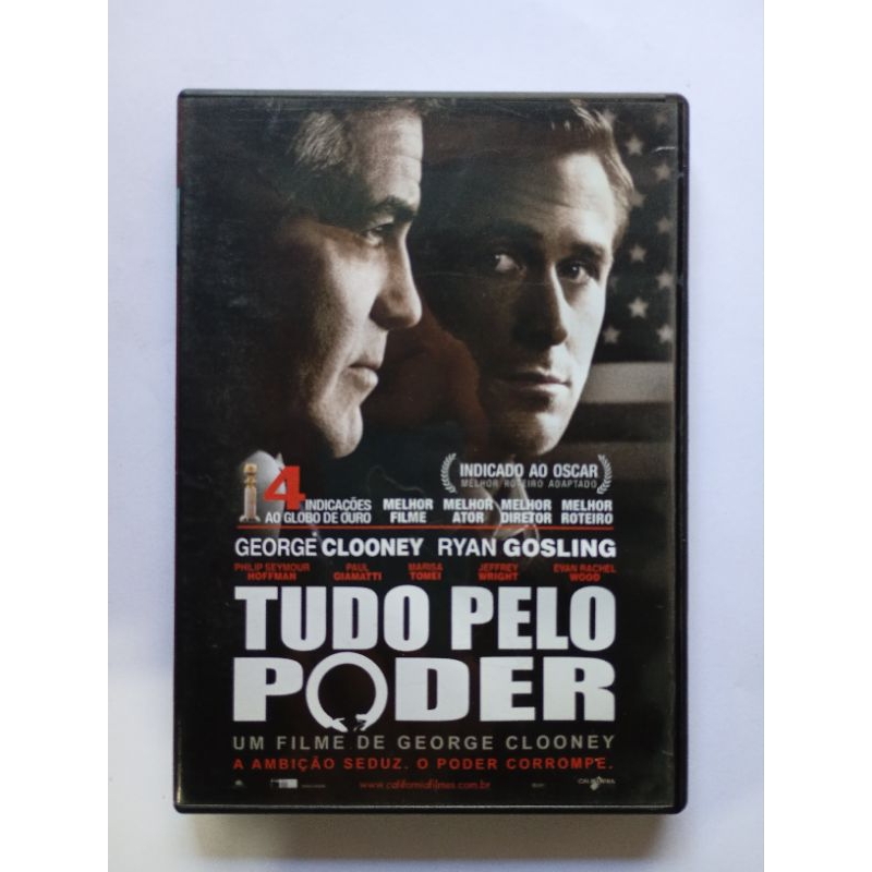 DVD Tudo Pelo Poder George Clooney Ryan Gosling Original