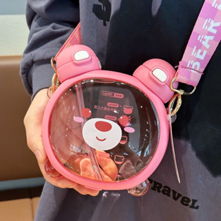 Garrafa de Água Infantil 750 Ml Com Canudo e Alça Ursinho Portatil Com 2 Bicos de Plástico em Oferta na Shopee