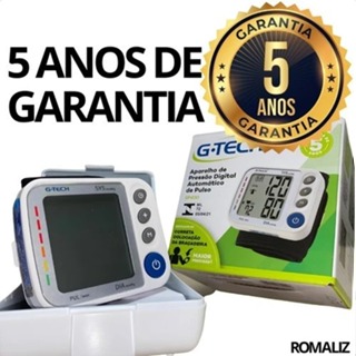 Aparelho De Pressão Digital de Pulso Gtech Medidor Arterial de Aferir GP400 em Oferta na Shopee