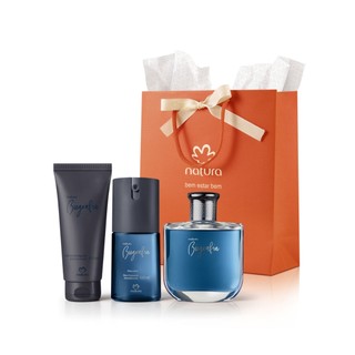 Presente natura biografia masculino desodorante colônia masculino 100 ml   desodorante corporal masculino 100 ml  kit